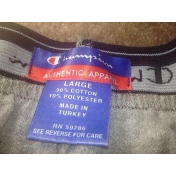 Champion Authentic Apparel Men's Pajama Lounge Pants Sleep Size Large Gray - Picture 4 of 5